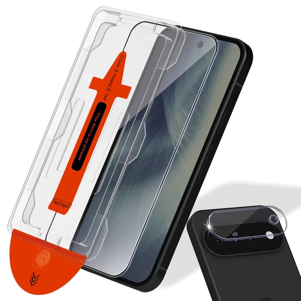 1-Pack Google Pixel 11 Skärmskydd & 1-Pack linsskydd - Härdat Glas | [Automatisk Installation] - Bubbelfritt