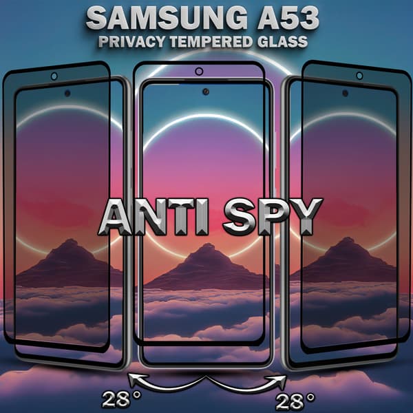 1-Pack SAMSUNG A53 Skærmbeskyttelse - Hærdet Glas 9H - Super kvalitet 3D