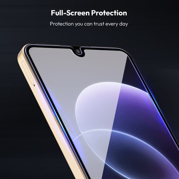 2-Pack Xiaomi Redmi 17C  4G Skärmskydd & 2-Pack linsskydd - Härdat Glas 9H - Super kvalitet 3D