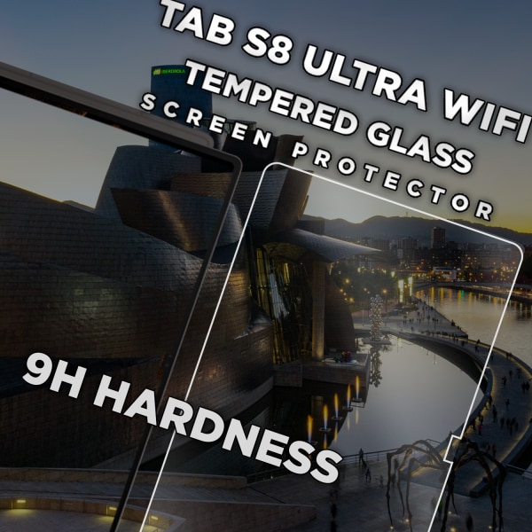 Samsung Galaxy Tab S8 Ultra WiFi- Härdat Glas 9H - Super Kvalitet Skärmskydd