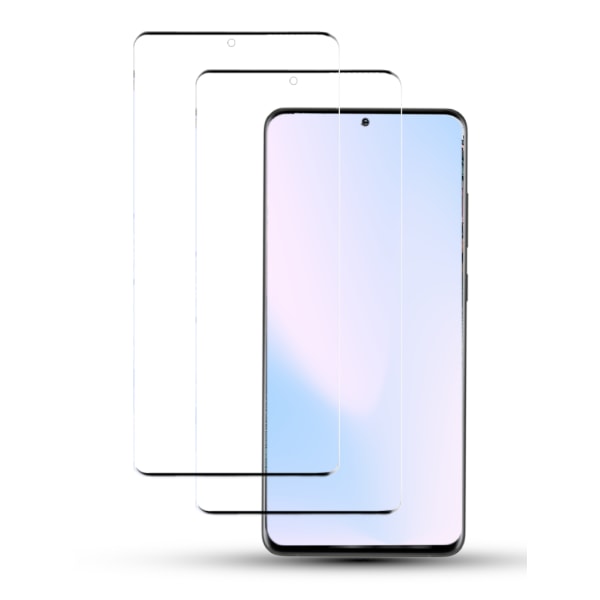 2-Pack Samsung S21 ULTRA Skärmskydd - Härdat Glas 9H - Super kvalitet 3D