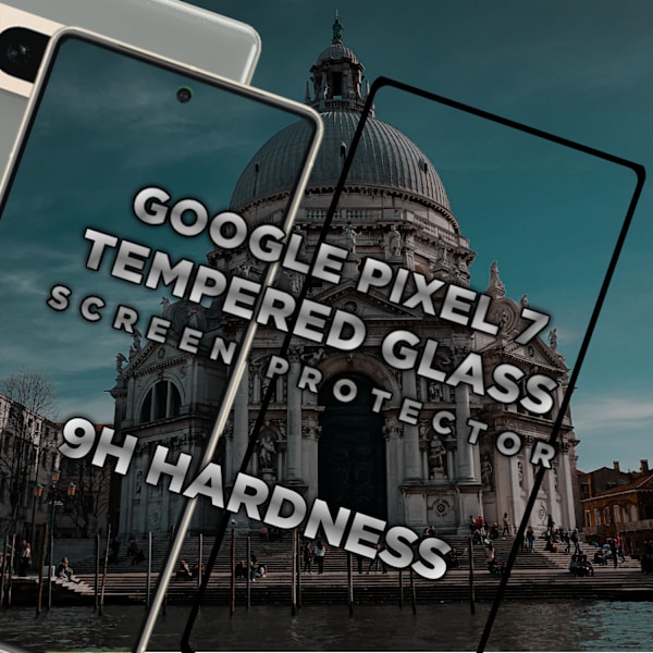 Google Pixel 7 - Härdat Glas 9H - Super kvalitet 3D Skärmskydd