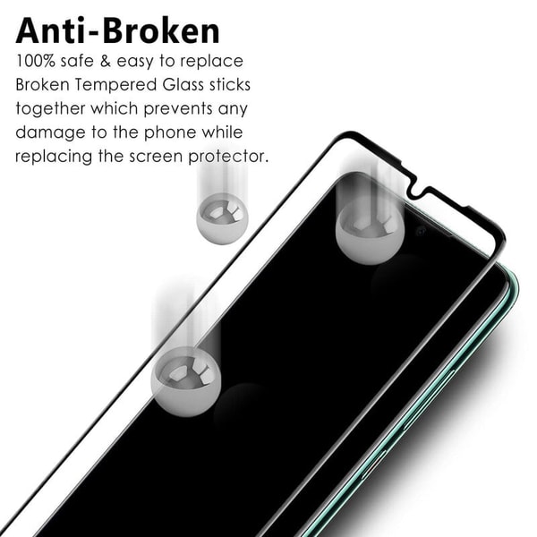 1-Pack HUAWEI P30 Skærmbeskyttelse - Hærdet Glas 9H - Super kvalitet 3D