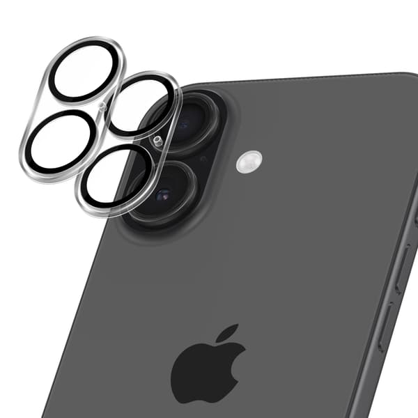 2-Pack iPhone 17 Kameralinsskydd - Härdat Glas 9H - Super kvalitet 3D