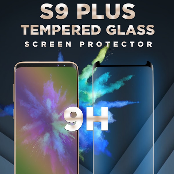 Samsung Galaxy S9 Plus - Härdat glas-9H Super kvalitet 3D