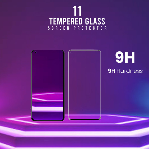 Xiaomi 11 - Härdat glas-9H - Super kvalitet 3D Skärmskydd