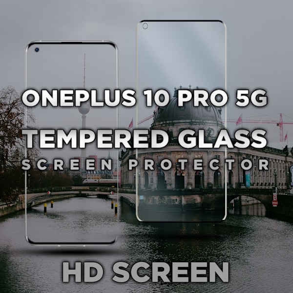 1-Pack ONEPLUS 10 PRO Näytönsuoja - Karkaistu Lasi 9H - Super laatu 3D