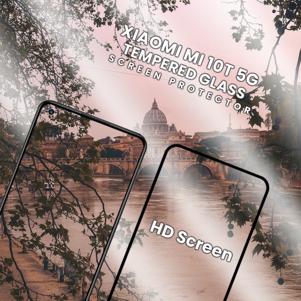 Xiaomi Mi 10T 5G - Härdat Glas 9H - Super kvalitet 3D Skärmskydd
