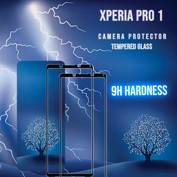 2-Pack Sony Xperia Pro1 - Härdat Glas 9H - Super Kvalitet 3D