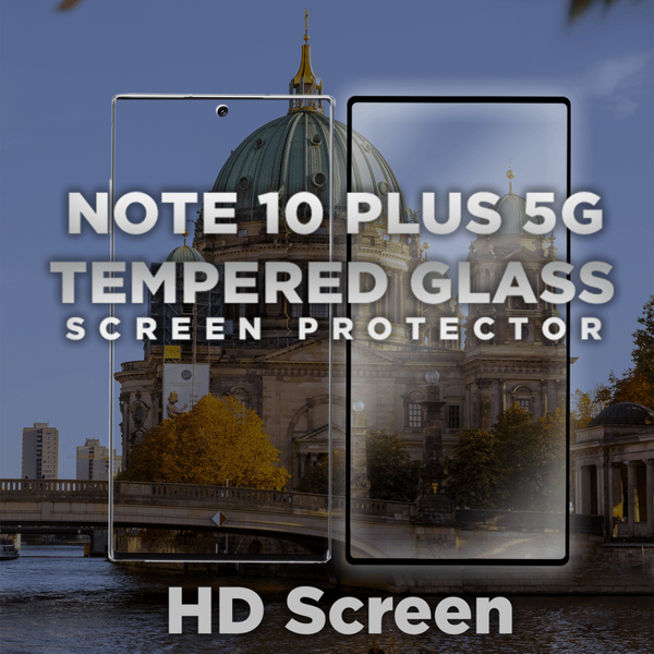 Samsung Note 10 Plus 5G- Härdat glas 9H-Super kvalitet 3D