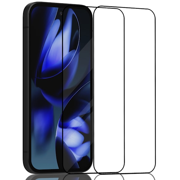 2-Pack Google Pixel 9a Skärmskydd - Härdat Glas 9H - Super kvalitet 3D