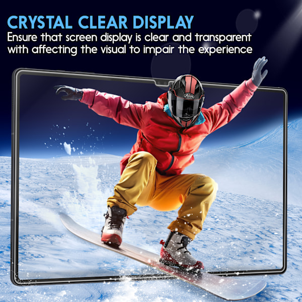 2-Pack SAMSUNG TAB S10 Skærmbeskyttelse - Hærdet Glas 9H - Super kvalitet 3D