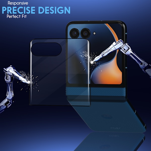 2-Pack Motorola Razr 60 (2025) Skärmskydd - Härdat Glas 9H - Super kvalitet 3D