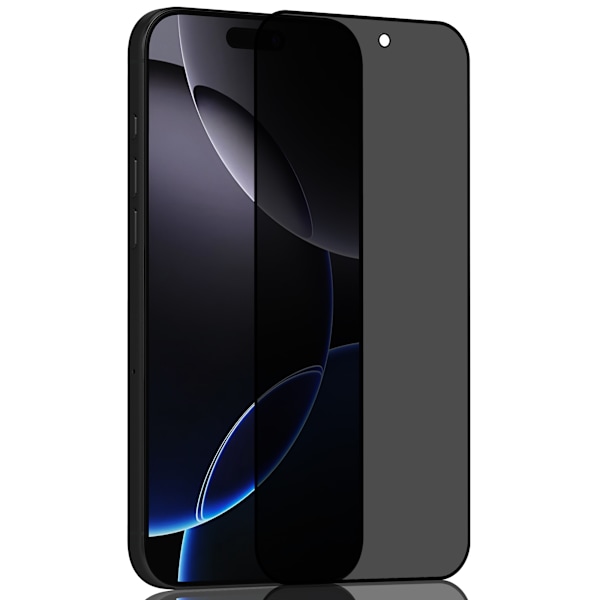1-Pack Iphone 16 Pro Max Privacy Skærmbeskyttelse - Hærdet Glas 9H - Super kvalitet 3D