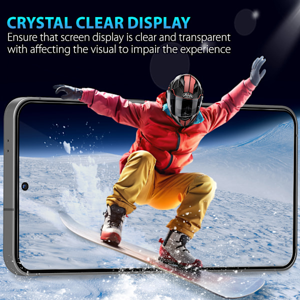 1-Pack Samsung S25 Edge Privacy Näytönsuoja - Karkaistu Lasi 9H - Super laatu 3D
