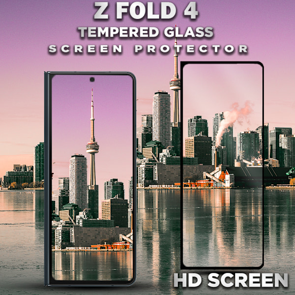 1-Pack SAMSUNG GALAXY Z FOLD 4 Skærmbeskyttelse - Hærdet Glas 9H - Super kvalitet 3D