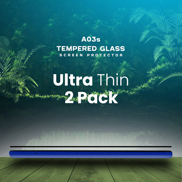 1-Pack SAMSUNG GALAXY A03S Skærmbeskyttelse - Hærdet Glas 9H - Super kvalitet 3D