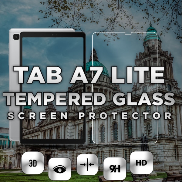 Samsung Galaxy Tab A7 Lite-Härdat glas 9H - Super Kvalitet