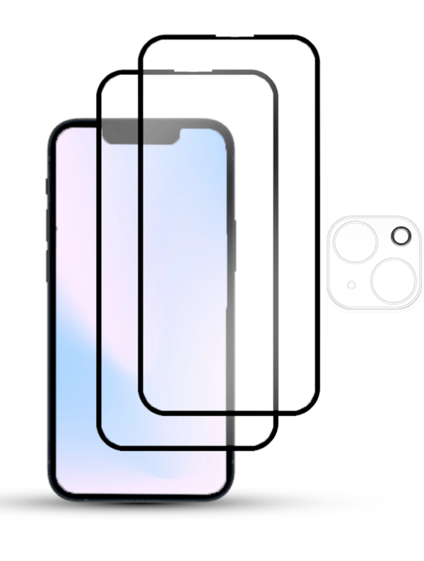 2-Pack IPHONE 13 MINI Skærmbeskyttelse - Hærdet Glas 9H - Super kvalitet 3D
