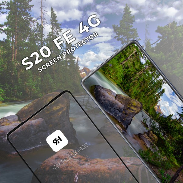 Samsung Galaxy S20 FE 4G - Härdat glas 9H - Super kvalitet 3D