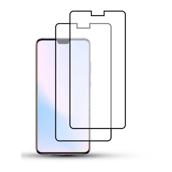 2-Pack HUAWEI MATE 30 Skærmbeskyttelse - Hærdet Glas 9H - Super kvalitet 3D