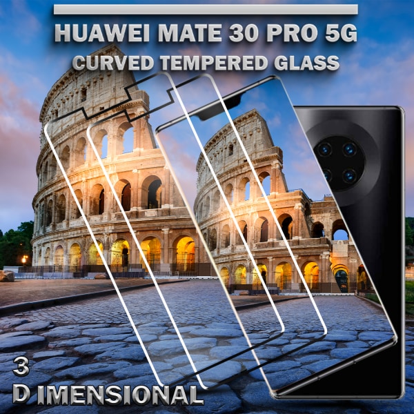 2-Pack Huawei Mate 30 Pro (5G) - Härdat Glas 9H – Super kvalitet 3D  Skärmskydd