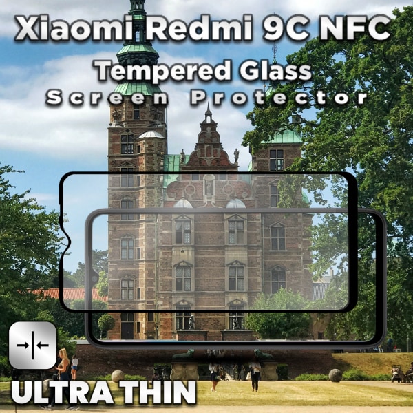 1-Pack XIAOMI REDMI 9C NFC Skærmbeskyttelse - Hærdet Glas 9H - Super kvalitet 3D