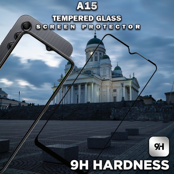 Samsung Galaxy A15 - Härdat Glas 9H - Super Kvalitet 3D Skärmskydd
