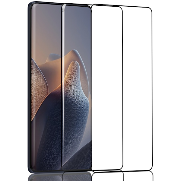 2-Pack Motorola Edge 60 Fusion Skærmbeskyttelse - Hærdet Glas 9H - Super kvalitet 3D