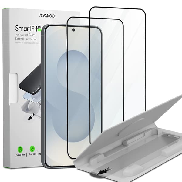 2-Pack Samsung S25 Plus Skärmskydd - Härdat Glas | [SmartFit Refill System] - Bubbelfritt
