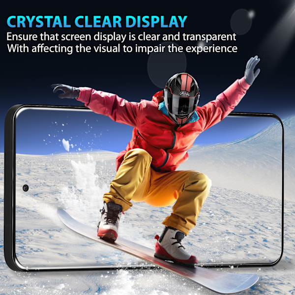 2-Pack Xiaomi 15 Ultra Skærmbeskyttelse & 2-Pack linsebeskyttelse - Hærdet Glas 9H - Super kvalitet 3D