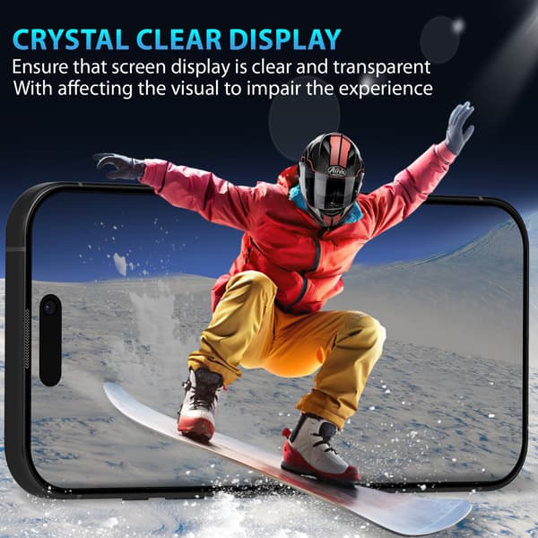 2-Pack Iphone 17E Privacy Skärmskydd - Härdat Glas 9H - Super kvalitet 3D
