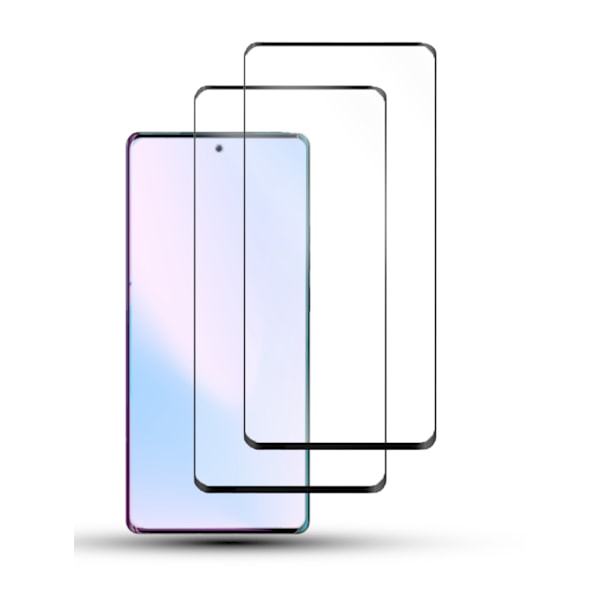 2-Pack MOTOROLA EDGE 40 NEO Skærmbeskyttelse - Hærdet Glas 9H - Super kvalitet 3D