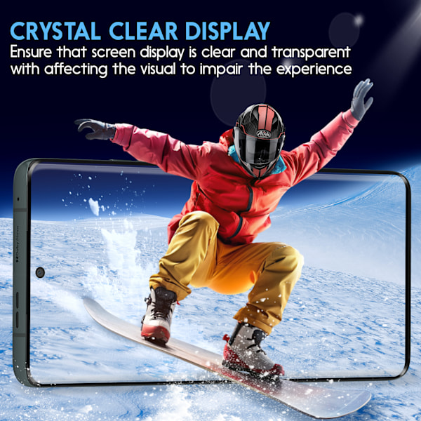 2-Pack Motorola Edge 50 Ultra Skärmskydd - Härdat Glas 9H - Super kvalitet 3D