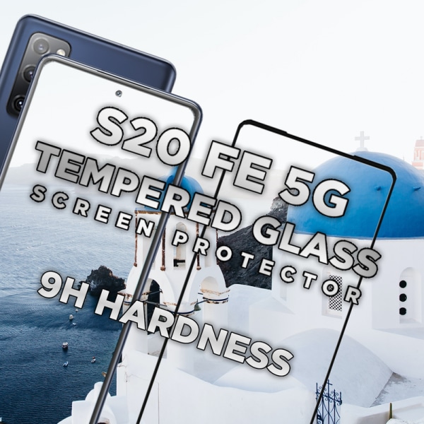 Samsung S20 FE 5G - 9H Härdat Glass - Super Kvalitet 3D