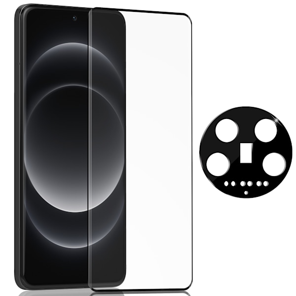 1-Pack Xiaomi 14 Ultra Skärmskydd & 1-Pack linsskydd - Härdat Glas 9H - Super kvalitet 3D