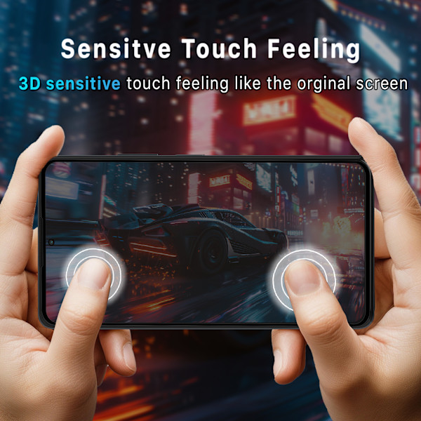 1-Pack Xiaomi Poco M6 Pro Privacy Skärmskydd - Härdat Glas 9H - Super kvalitet 3D