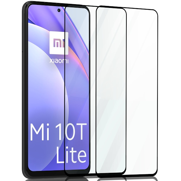 2-Pack Xiaomi 10T Lite Skærmbeskyttelse - Hærdet Glas 9H - Super kvalitet 3D