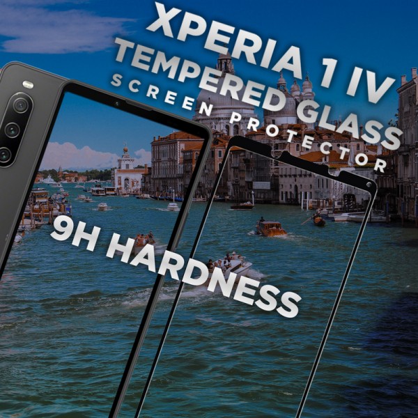 Sony Xperia 1 IV - Härdat glas 9H -Super Kvalitet 3D