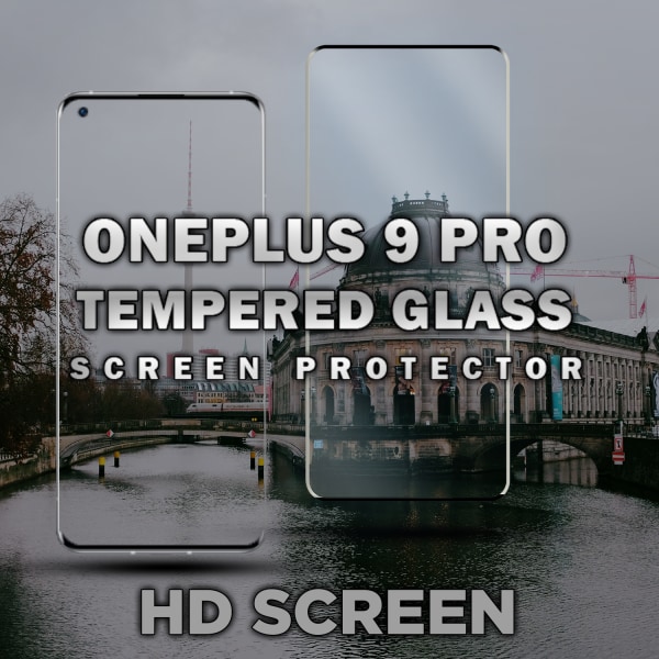 OnePlus 9 Pro - Härdat Glas 9H - Super kvalitet - 3D Skärmskydd