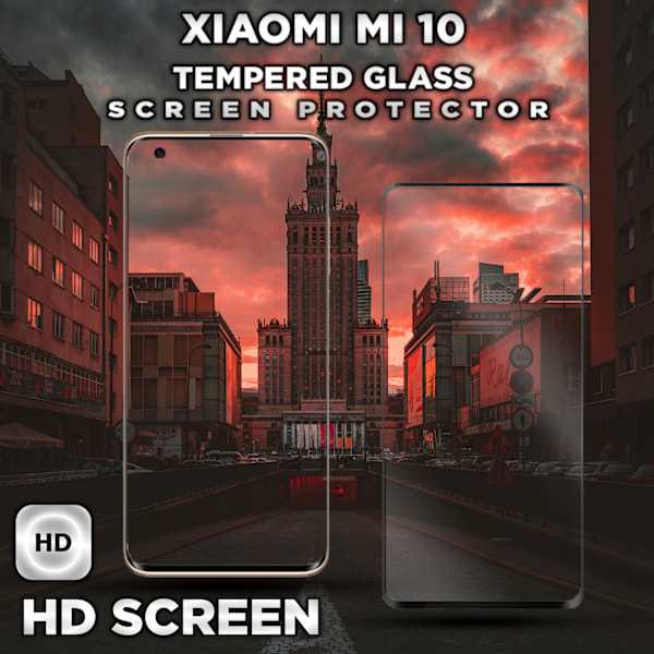 Xiaomi Mi 10 - Härdat Glas 9H - Super kvalitet 3D Skärmskydd