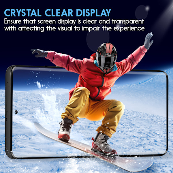 2-Pack Motorola Edge 50 Pro Skærmbeskyttelse & 1-Pack linsebeskyttelse - Hærdet Glas 9H - Super kvalitet 3D