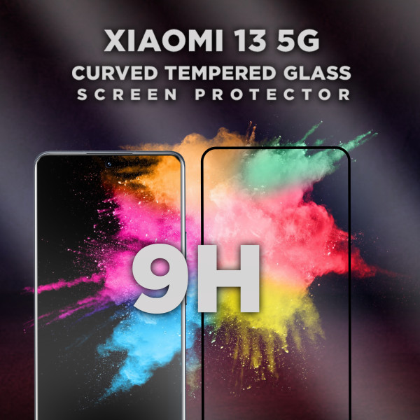 1-Pack XIAOMI 13 Näytönsuoja - Karkaistu Lasi 9H - Super laatu 3D