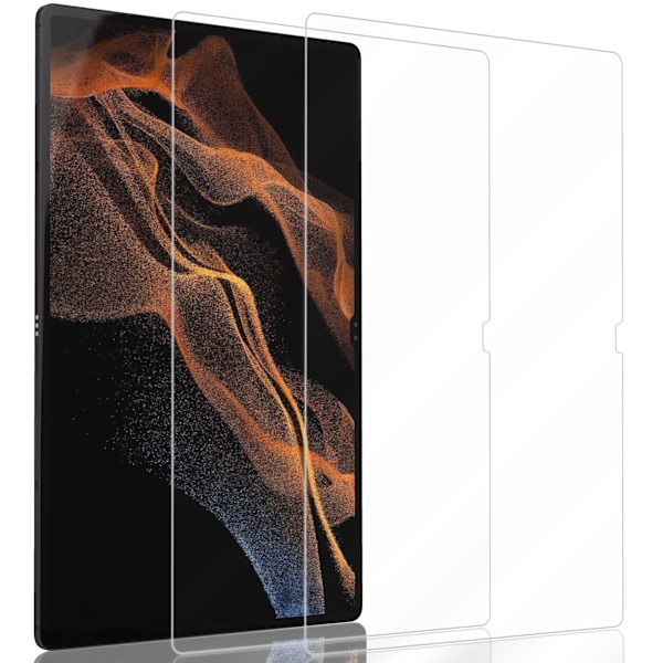 2-Pack SAMSUNG TAB S8 Näytönsuoja - Karkaistu Lasi 9H - Super laatu 3D