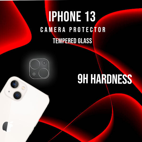 Iphone 13 Linsskydd  - 9H Härdat glas - Super kvalitet