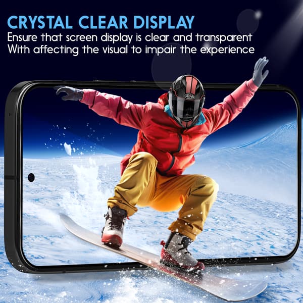2-Pack GOOGLE PIXEL 9 PRO XL Näytönsuoja - Karkaistu Lasi 9H - Super laatu 3D