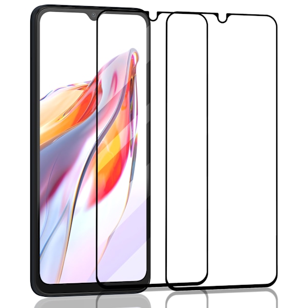 2-Pack XIAOMI REDMI 12C Skærmbeskyttelse - Hærdet Glas 9H - Super kvalitet 3D