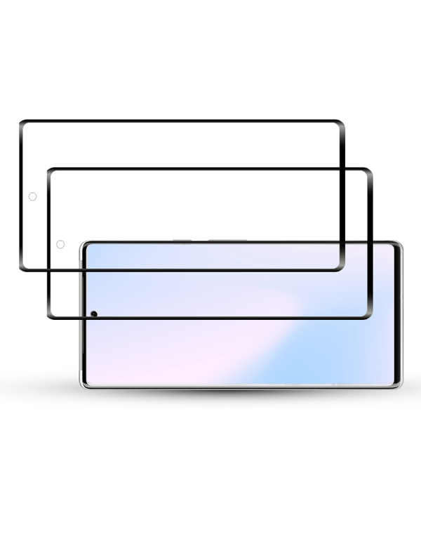 2-Pack GOOGLE PIXEL 7 PRO Skærmbeskyttelse - Hærdet Glas 9H - Super kvalitet 3D