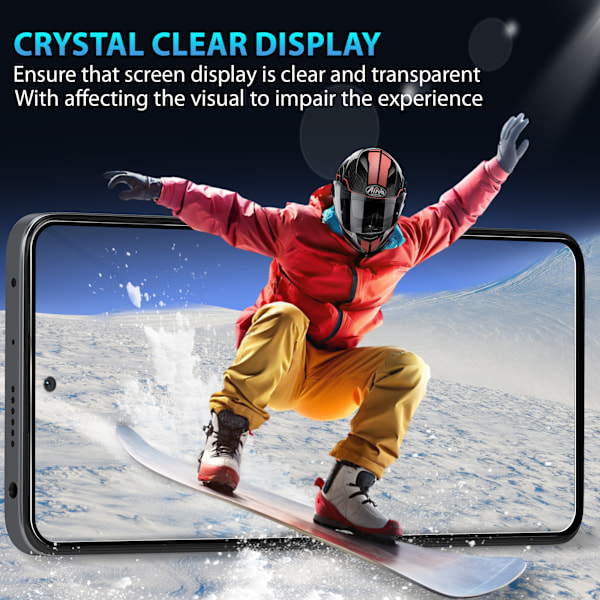 1-Pack Xiaomi Redmi Note 12 Skärmskydd - Härdat Glas 9H - Super kvalitet 3D
