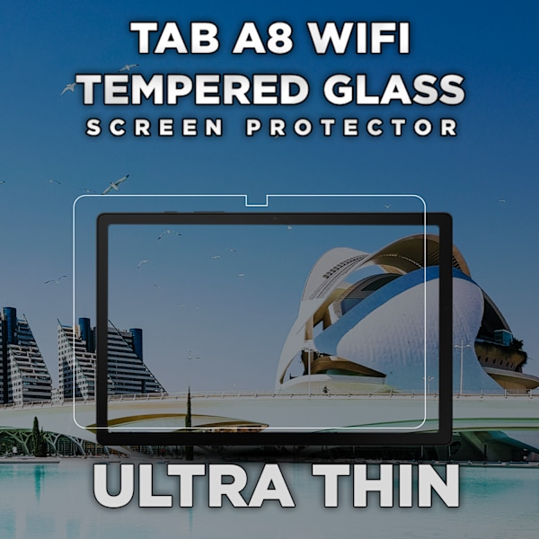 Samsung Galaxy Tab A8 WiFi - Härdat Glas 9H - Super Kvalitet